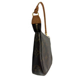 ルイ・ヴィトン LOUIS VUITTON ポシェット・アクセソワール M51980 ブラウン モノグラム/レザー レディース ハンドバッグ