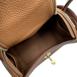 エルメス HERMES リンディ ミニ K刻 ゴールド ゴールド金具 トリヨン レディース ショルダーバッグ