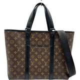 ルイ・ヴィトン LOUIS VUITTON ウィークエンド・トートPM M45734 モノグラム・マカサー メンズ ショルダーバッグ
