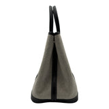 エルメス HERMES ガーデンパーティTPM アイボリー/ブラック トワル/ブッフル レディース トートバッグ