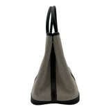 エルメス HERMES ガーデンパーティTPM アイボリー/ブラック トワル/ブッフル レディース トートバッグ