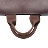 エルメス HERMES ヴァルパライソPM ブラウン シルバー金具 トワル レディース ハンドバッグ