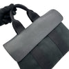 エルメス HERMES ヴァルパライソPM ブラック/シルバー金具 トワル レディース ハンドバッグ