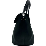 エルメス HERMES ヴァルパライソPM ブラック/シルバー金具 トワル レディース ハンドバッグ