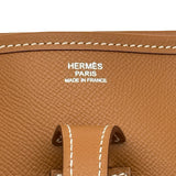 エルメス HERMES エブリン2 PM ▢J刻印 ゴールド シルバー金具 エプソン レディース ショルダーバッグ