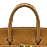 エルメス HERMES オータクロア32 □A刻印 ナチュラル ゴールド金具 アルデンヌ レディース ハンドバッグ