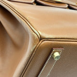 エルメス HERMES オータクロア32 〇Z刻印 ゴールド ゴールド金具 クシュベル レディース ハンドバッグ