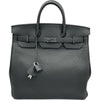 エルメス HERMES オータクロア40 K刻印 ブラック ブラック金具 トゴ ユニセックス ハンドバッグ
