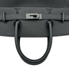 エルメス HERMES オータクロア40 K刻印 ブラック ブラック金具 トゴ ユニセックス ハンドバッグ
