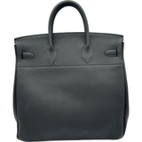 エルメス HERMES オータクロア40 K刻印 ブラック ブラック金具 トゴ ユニセックス ハンドバッグ