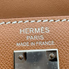 エルメス HERMES ケリー25 外縫い G刻印 ゴールド シルバー金具 ヴォーマダム レディース ショルダーバッグ