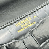 エルメス HERMES コンスタンス24 □A刻印 ブラック ゴールド金具 ポロサス レディース ショルダーバッグ