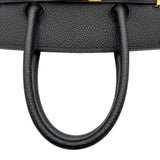 エルメス HERMES バーキン35 □B刻印 ブラック ゴールド金具 アルデンヌ レディース ハンドバッグ