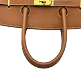エルメス HERMES バーキン35 □M刻印 ゴールド ゴールド金具 エプソン レディース ハンドバッグ