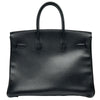 エルメス HERMES バーキン35 □A刻印 ブラック ゴールド金具 アルデンヌ レディース ハンドバッグ