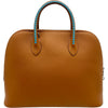 エルメス HERMES ボリード1923 30 トレサージュ C刻印 ゴールド シルバー金具 エプソン レディース ハンドバッグ