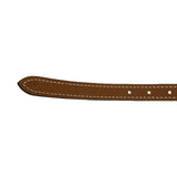 エルメス HERMES リバーシブルベルト W刻印 ブラック/ゴールド シルバー金具 スイフト/エプソン レディース ストラップ