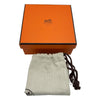 エルメス HERMES リバーシブルベルト W刻印 ブラック/ゴールド シルバー金具 スイフト/エプソン レディース ストラップ
