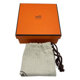 エルメス HERMES リバーシブルベルト W刻印 ブラック/ゴールド シルバー金具 スイフト/エプソン レディース ストラップ