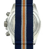 チューダー/チュードル TUDOR ヘリテージ クロノグラフ 70330B アイボリー/ブルー ステンレススチール 自動巻き メンズ 腕時計
