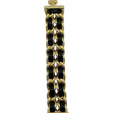 シャネル CHANEL プルミエール L H0001 ブラック ゴールドプレーテッド クオーツ レディース 腕時計