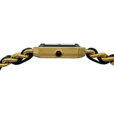 シャネル CHANEL プルミエール M H0001 ブラック ゴールドプレーテッド クオーツ レディース 腕時計