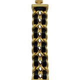 シャネル CHANEL プルミエール M H0001 ブラック ゴールドプレーテッド クオーツ レディース 腕時計