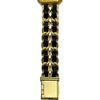 シャネル CHANEL プルミエール M H0001 ブラック ゴールドプレーテッド クオーツ レディース 腕時計