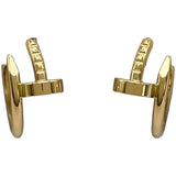 カルティエ Cartier ジュストアンクルフープピアス ゴールド Au750 ジュエリー
