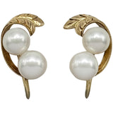ミキモト MIKIMOTO イヤリング ゴールド K14 パール ジュエリー