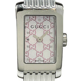 グッチ GUCCI Gメトロ ピンクシェル 8600L シルバー ステンレススチール 腕時計
