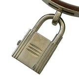 エルメス HERMES ケリーウォッチ シルバー×ブラウン SS レディース 腕時計
