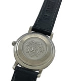 エルメス HERMES クリッパー ベージュ ステンレスチール レディース 腕時計