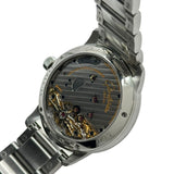 グラスヒュッテ・オリジナル GLASHUTTE ORIGINAL パノリザーブ 1-65-01-26-12-71 ブルー ステンレススチール 自動巻き メンズ 腕時計