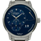 グラスヒュッテ・オリジナル GLASHUTTE ORIGINAL パノリザーブ 1-65-01-26-12-71 ブルー ステンレススチール 自動巻き メンズ 腕時計