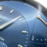 グラスヒュッテ・オリジナル GLASHUTTE ORIGINAL パノリザーブ 1-65-01-26-12-71 ブルー ステンレススチール 自動巻き メンズ 腕時計