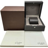 グラスヒュッテ・オリジナル GLASHUTTE ORIGINAL パノリザーブ 1-65-01-26-12-71 ブルー ステンレススチール 自動巻き メンズ 腕時計