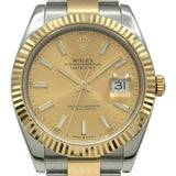 ロレックス ROLEX デイトジャスト41 126333 シャンパン ステンレススチール/ゴールド 自動巻き メンズ 腕時計