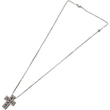 ダミアーニ DAMIANI ベルエポックネックレスXXS ホワイトゴールド 750 ルビー ダイヤモンド ジュエリー