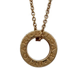ブルガリ BVLGARI ビーゼロワンダイヤネックレス ピンクゴールド Au750 ダイヤモンド ジュエリー