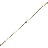 ティファニー TIFFANY＆CO バイザヤードブレスレット ピンクゴールド Au750 ダイヤモンド ジュエリー