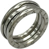 ブルガリ BVLGARI ビーゼロワンリング 3バンド(M) ホワイトゴールド 750 ジュエリー