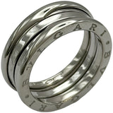 ブルガリ BVLGARI ビーゼロワンリング 3バンド(M) ホワイトゴールド 750 ジュエリー