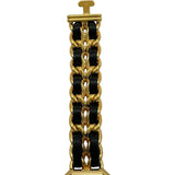 シャネル CHANEL プルミエール M H0001 ブラック ゴールドプレーテッド クオーツ レディース 腕時計