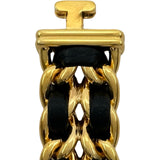 シャネル CHANEL プルミエール M H0001 ブラック ゴールドプレーテッド クオーツ レディース 腕時計