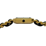 シャネル CHANEL プルミエール M H0001 ブラック ゴールドプレーテッド クオーツ レディース 腕時計
