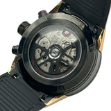 タグ・ホイヤー TAG HEUER カレラ キャリバーホイヤー02 クロノグラフ CBG2050.FC6426 ブラック ステンレススチール/ピンクゴールド 自動巻き メンズ 腕時計