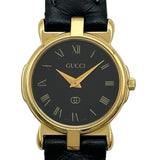 グッチ GUCCI レディースウォッチ 3400FL ブラック 金メッキ クオーツ レディース 腕時計