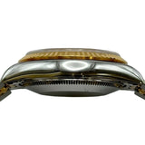 ロレックス ROLEX デイトジャスト 68273G ブラック ゴールド/ステンレススチール 自動巻き ボーイズ 腕時計