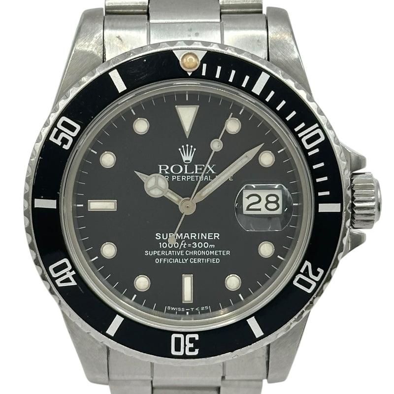 ロレックス ROLEX サブマリーナ 16800 ブラック ステンレススチール